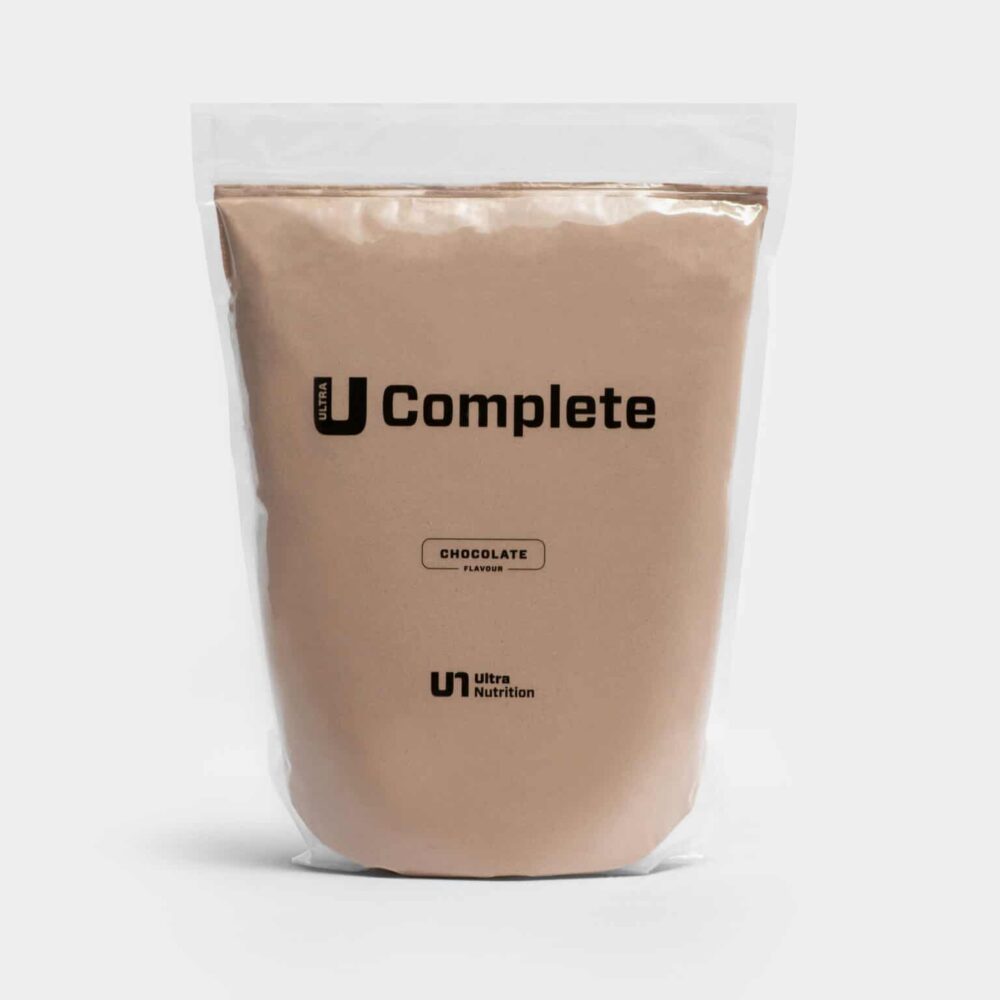 Ultra Nutrition Complete - Chocolate Flavour meal replacement.