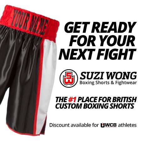 UWCB Custom Suzi Wong Boxing Shorts